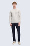 Gray Regular Fit Crew Neck Sweatshirt - 2