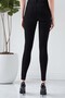 Black Women's Skinny High Waist Lycra Jeans - 3