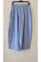 Blue Elastic Waist Wide Leg Trousers - 2