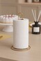 Gold Metal Vertical Paper Roll Towel Holder - 2