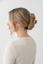 Modern Design Brown Interlocking Hair Clip Stylish and Convenient Banana Clip for Women - 3