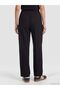 Lcwaikiki Classic Black Women's Elastic Waist Pants - 4