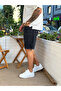 Ethnic Patterned Regular Denim Shorts - 2