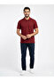 Premium Maroon Textured – Regular Fit
