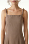 Strappy Summer Long Modal Dress Lgx0016 Gray - 4