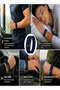 Whoop 5.0 Nylon Band, Adjustable Stretch Sport Band Replacement with Secure Quick-Clip Hardware, Breathable Athletic Wristband for Men and Women - Dark Blue with Black Holder - 7