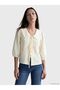Lcw Everyday Yellow Baby Collar Plaid Blouse
