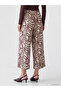 Two Mt Shop Quality Lcw Grace Ecru Combed Cotton Patterned Standard & Regular Women's Capri - 4