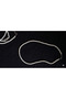 Handmade Small Round Natural Stone Necklace - 3