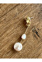 Asymmetrical Design Metal Style Earrings - 3