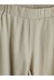 Trendlucky Women's Trousers with Elastic Waist and Difference in Color - 6