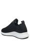 Men's Sports Shoes Breathable Lightweight Comfortable Black and White Detailed Knitwear Casual Sneaker - 4