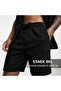 Feeling Men's Premium Basic Shorts Elastic Waist Comfortable Fit Ribbed Ottoman Fabric - 2