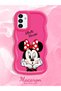 Samsung Galaxy A13 5g Compatible Case Camera Protective Red Silicone Couple Phone Case Cute Pattern - 2