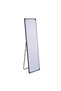 Hensley Floor Mirror with Tri-Color LED Lights & Touch Screen Button – Modern Full-Length Mirror, Stylish LED Lighting for Bedroom, Living Room, Dressing Room & Home Decor - Grey - 2