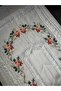 Dowry 6 Piece Floral Embroidered Etamine Prayer Rug Set Bundle Set - 2