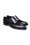 Black Color Lace-Up Genuine Leather Suede Men's Shoes
