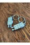 Lego Design Matching Lover Couple Keychain Couple 2-Piece Puzzle Set Gift Matching Keychain - 5