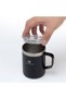 Kemi II Mug 350ml - Stylish Stainless Steel Travel Mug, Insulated Water Bottle for Hot & Cold Drinks, Ideal for Home & Office Use - Carbon Black - 3