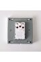Milano 10A 1G 2W Switch Electrical Switches Sockets Outlets For Home Appliances Office Hotel Conventional Construction Project Aura Slvr - 3