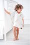 100% Cotton Organic 4 Layer Muslin Fabric Seahorse Patterned Hooded Sea Beach Bath Towel Children's Poncho - 4