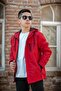 Boy's Hooded Windproof Seasonal Coat with Pockets Mm5016