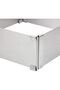 Ysf Shop Adjustable Cake and Pastry Mold Made of Stainless Steel, Square and Rectangular Adjustable Cake Mold - 2