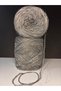 Gray Mercerized Viscose, 2 Layers of Silver Glitter (6 Layers of Yarn) (Summer, Seasonal) Knitting Yarn 200Gr