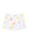 Girl's Elastane Printed Shorts Set of 3 - 4