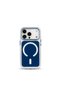 iPhone 15 Magsafe Compatible Premium Silicone Case with Transparent Edges – Shock-Absorbing Protection