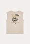 100% Cotton Ford Motor Company Licensed Oversized Printed Stone Athlete T-Shirt H7795Ax26Hs - 2