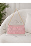 Lupin Women's Star Embroidered Chain Strap Shoulder Bag - 4