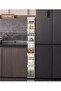 4-Tier Narrow Storage Cabinet with Movable Wheels, Plastic, Adjustable Shelves, Anti-Tip - 8