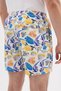 Multicolored Patterned Men's Swim Shorts - 8