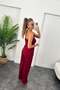 Women's Strapless Gathered Blouse Loose Casual Pants Two-Piece Set - 3