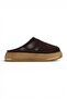 Maura Genuine Leather Suede Perforated Thick Sole Women's Slippers - 2