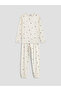 Heart Embroidered Girls' Pajama Set from Uzg Store for Style Enthusiasts