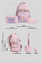 Fame Primary School School Bag Set of 3 - Backpack with Lunch Box and Pen Holder - 7
