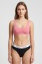 Women 3 Pieces Brand Logo Briefs, Black