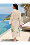100% Cotton Premium Muslin Bathrobe - Standard Size Beach Robe - 2