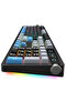 Gamenote KB912L Hot-Swap Gaming Mekanik Klavye - Tft Ekran,3 Mod,(BT/2.4G/Kablolu),Light Blue Switch - 5
