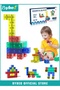32Pieces Magnetic Building Blocks, Kids Magnetic Building Tiles Set, Magnetic Cubes Montessori Toys, STEM Toy for Kids 3+ Years, 3D Building Blocks Constructional Set Promotes Creative and Educational