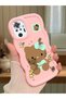 Redmi Note 10 Pro Compatible Case Camera Protector Pink Silicone Couple Phone Case Kitty Pattern