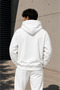 Men's Winter Oversize Hooded Sweatshirt - 2