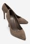 Moriel Mink Suede Genuine Leather Women's Heeled Shoes