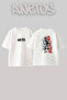 Eminem_19 Design Printed Unisex Oversize White Tshirt