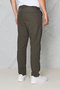Men's Summer Linen Trousers with Fileto Pockets, Brown - 7