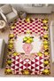 Sdtamor Lemon Patterned Modern Woven Base Decorative Carpet Sdtamor2168 - 2