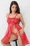 # Nightgown Lace Lycra Tulle Fabric Design Luxury Modern Dowry Suit Red Chiffon Pleated Nightgown