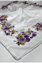 Embroidered Cotton Writing 6593-30 - 2